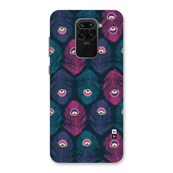 Feathers Patterns Back Case for Redmi Note 9