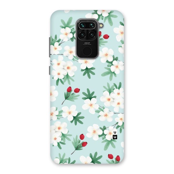 Flowers Pastel Back Case for Redmi Note 9