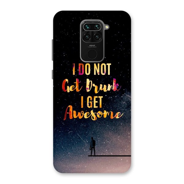 Get Awesome Back Case for Redmi Note 9