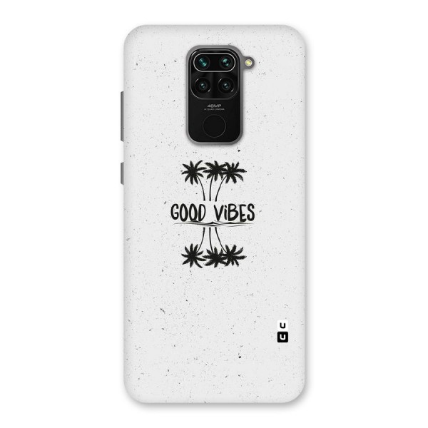Good Vibes Rugged Back Case for Redmi Note 9