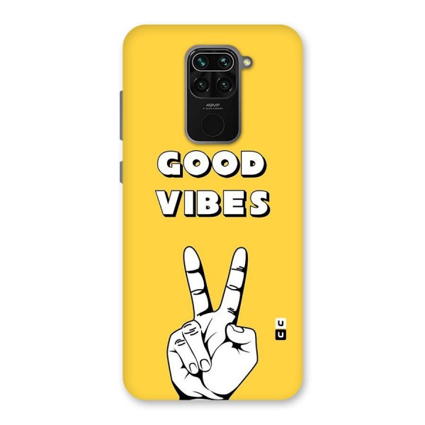 Good Vibes Victory Back Case for Redmi Note 9
