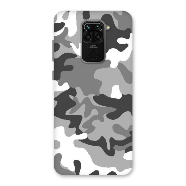 Grey Military Back Case for Redmi Note 9