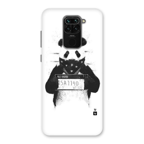 Guilty Panda Back Case for Redmi Note 9