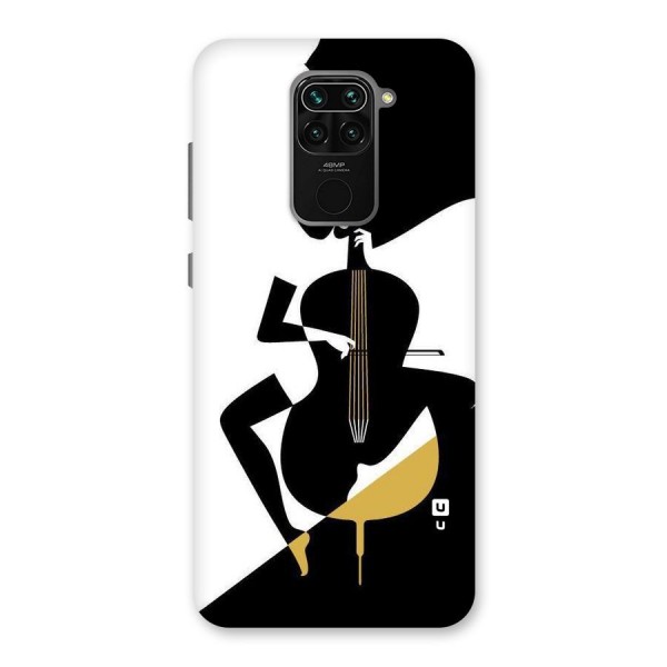 Guitar Women Back Case for Redmi Note 9