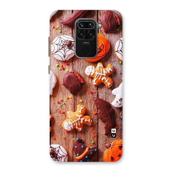 Halloween Chocolates Back Case for Redmi Note 9