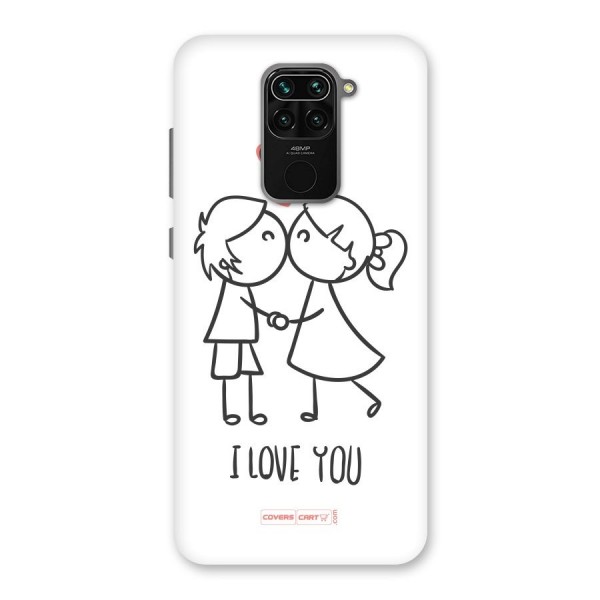 I Love You Back Case for Redmi Note 9