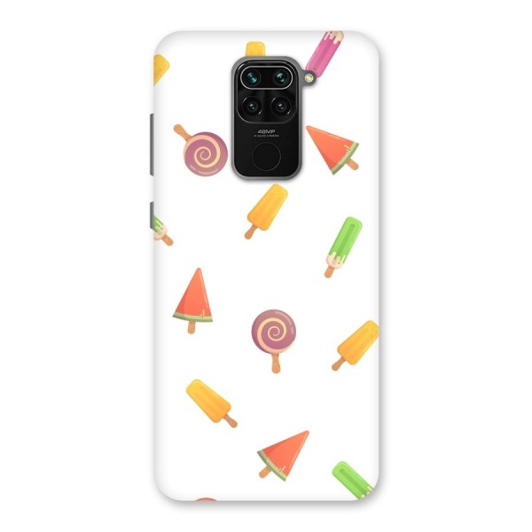 Ice Cream Colors Back Case for Redmi Note 9