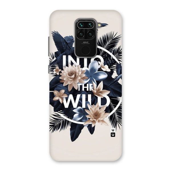 Into The Wild Blue Back Case for Redmi Note 9