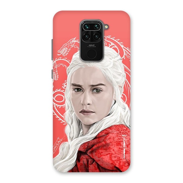 Khaleesi The Living Dragon Back Case for Redmi Note 9