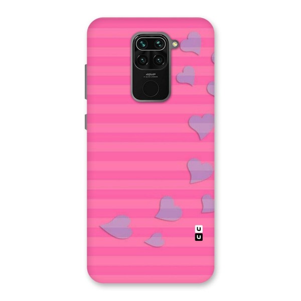 Light Heart Stripes Back Case for Redmi Note 9