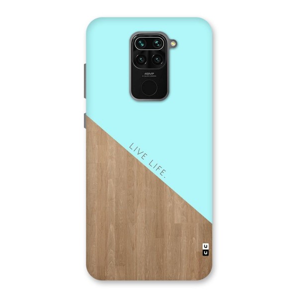 Live Life Back Case for Redmi Note 9