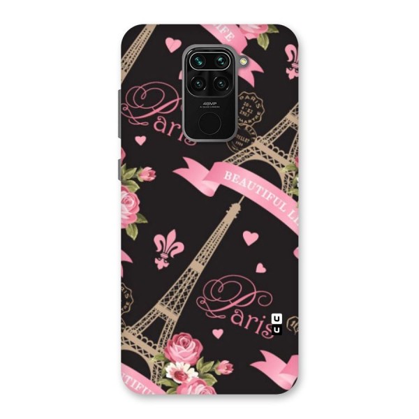 Love Tower Back Case for Redmi Note 9