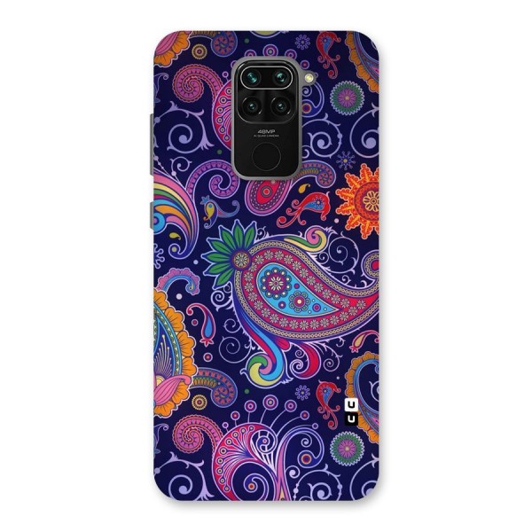 Mehendi Pattern Back Case for Redmi Note 9