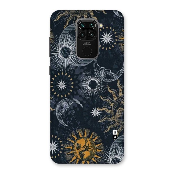 Moon And Sun Back Case for Redmi Note 9