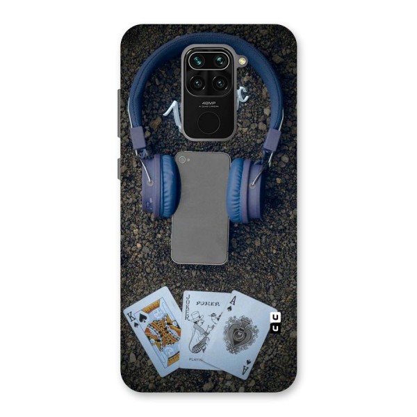 Music Power Cards Back Case for Redmi Note 9