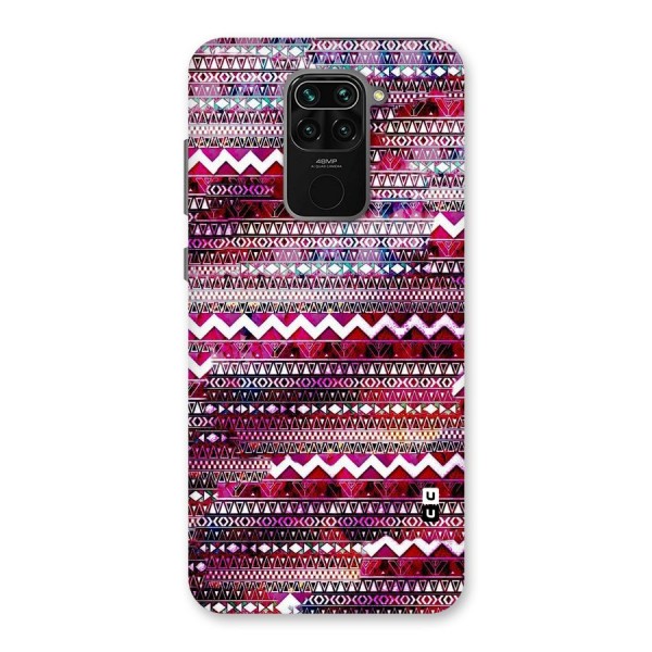 Pink Indie Pattern Back Case for Redmi Note 9