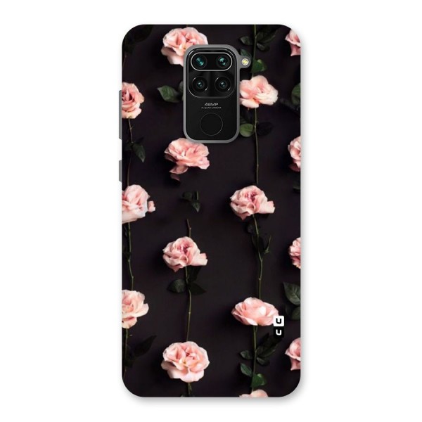 Pink Roses Back Case for Redmi Note 9