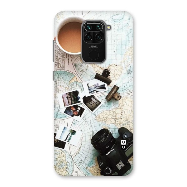 Post Stamps Travel Back Case for Redmi Note 9