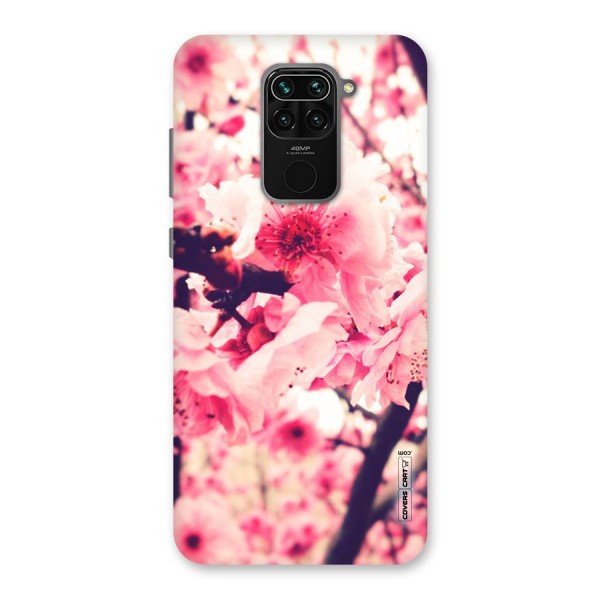 Pretty Pink Flowers Back Case for Redmi Note 9