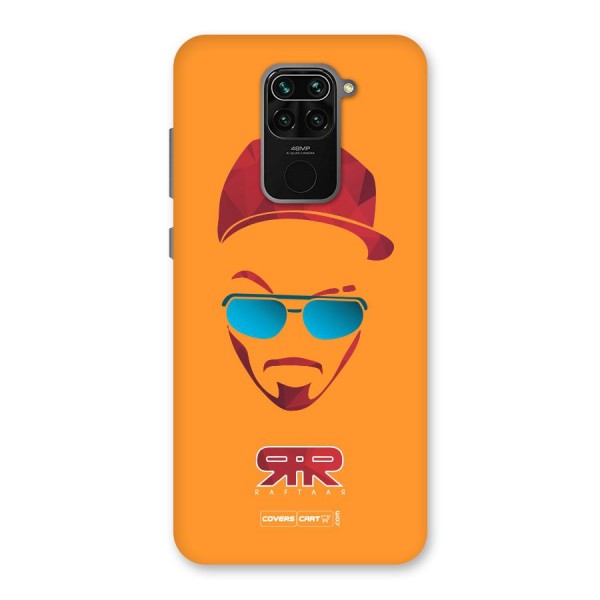 Raftaar Orange Back Case for Redmi Note 9