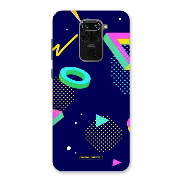 Retro Abstract Back Case for Redmi Note 9