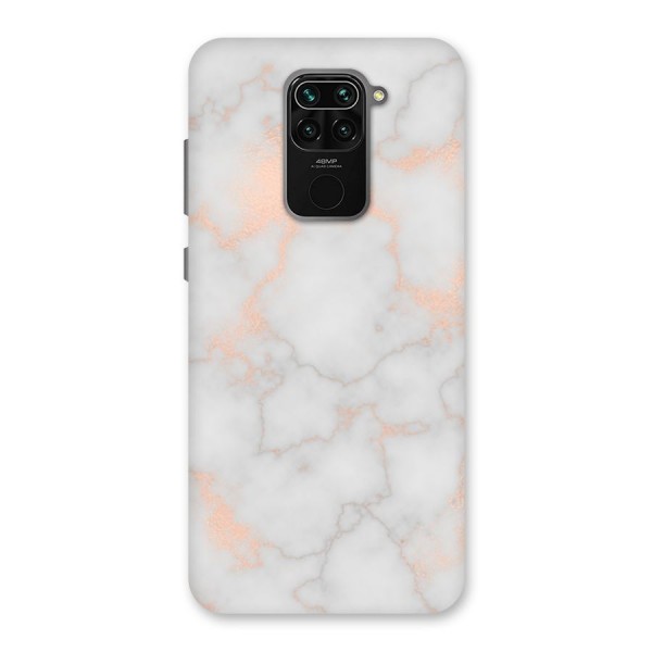 RoseGold Marble Back Case for Redmi Note 9