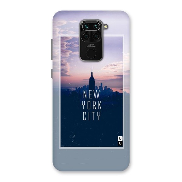 Sleepless City Back Case for Redmi Note 9