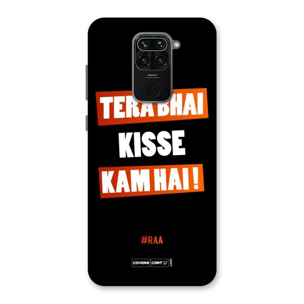 Tera Bhai Raftaar Back Case for Redmi Note 9