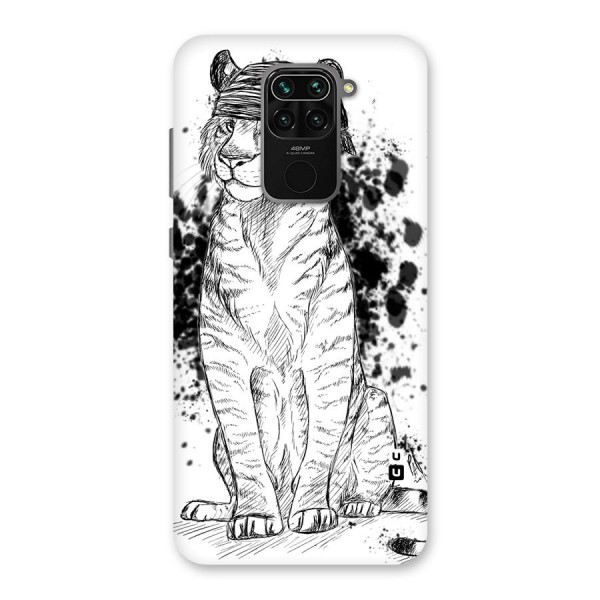 Tiger Wink Back Case for Redmi Note 9