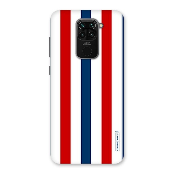 Tricolor Stripes Back Case for Redmi Note 9