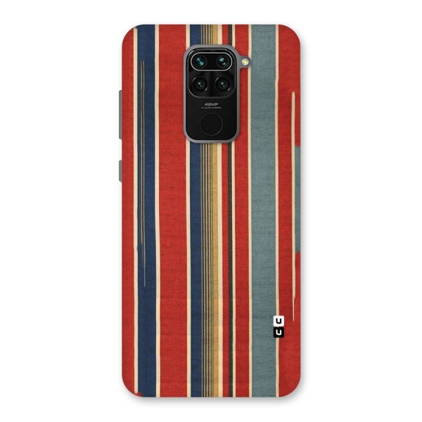 Vintage Disort Stripes Back Case for Redmi Note 9