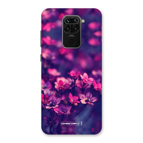 Violet Floral Back Case for Redmi Note 9
