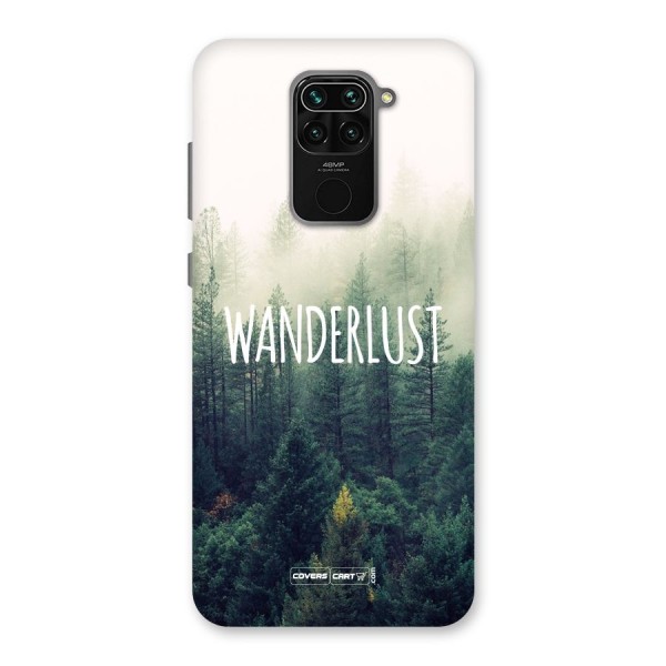 Wanderlust Back Case for Redmi Note 9