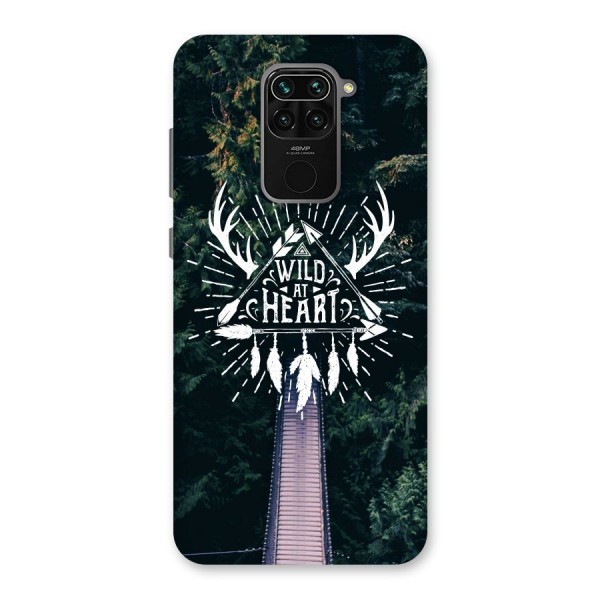 Wild Heart Back Case for Redmi Note 9