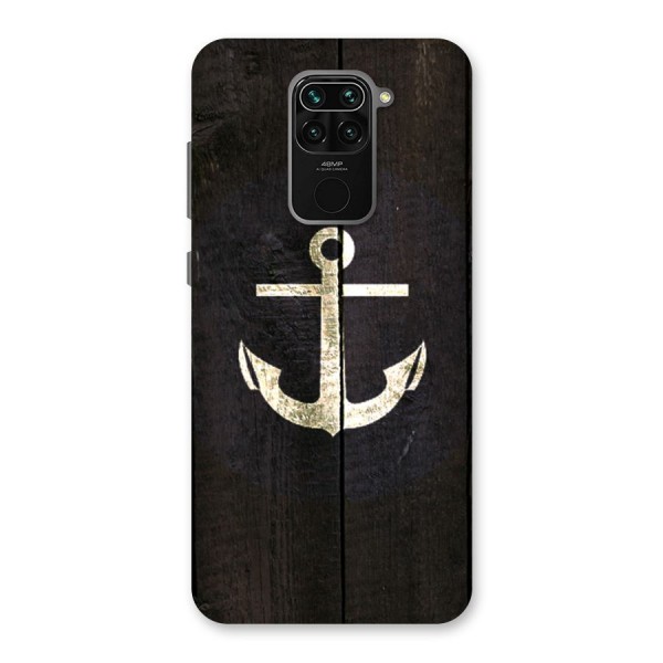Wood Anchor Back Case for Redmi Note 9