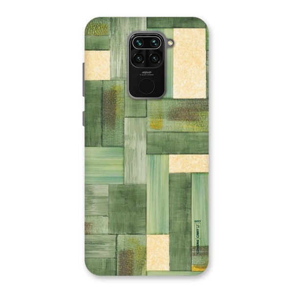 Wooden Green Texture Back Case for Redmi Note 9
