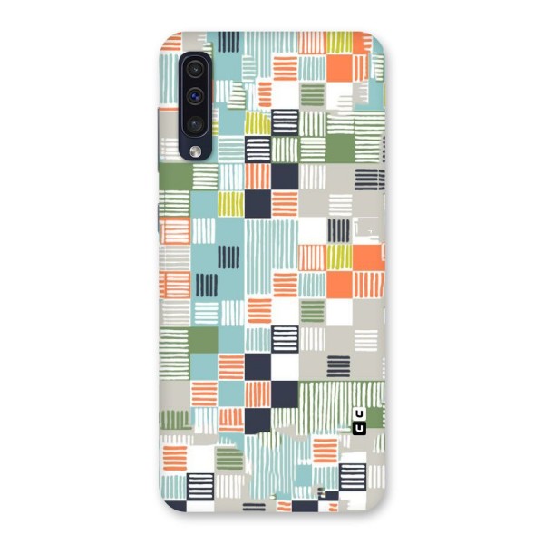 Tiny Boxes Stripes Back Case for Galaxy A50