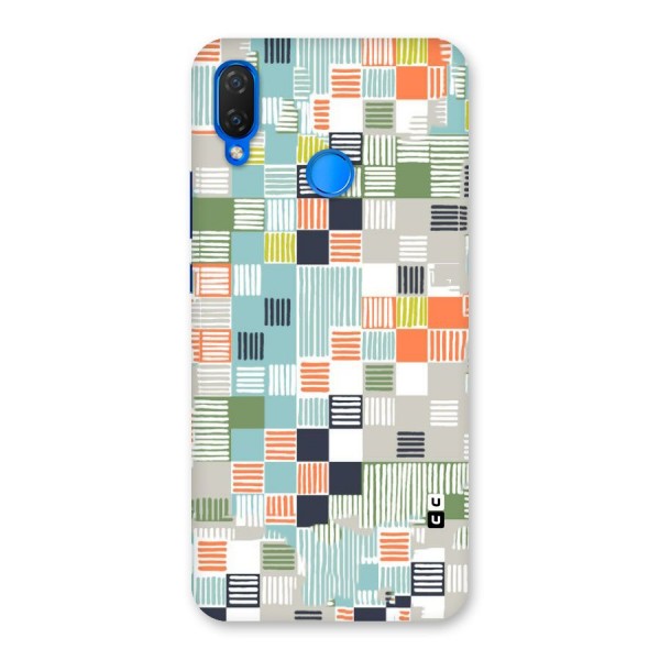 Tiny Boxes Stripes Back Case for Huawei P Smart+