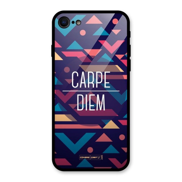 Carpe Diem Glass Back Case for iPhone 7