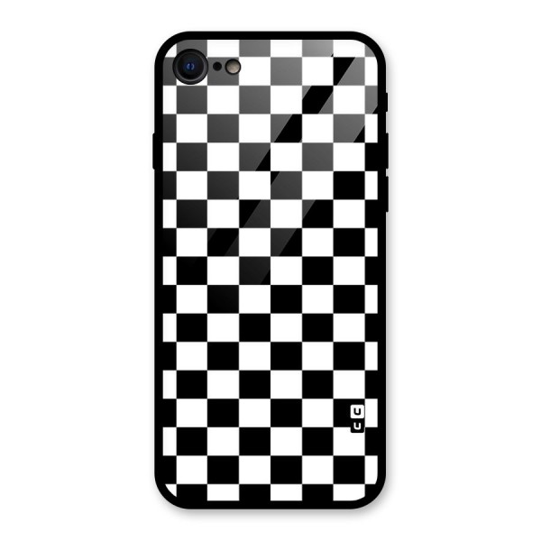 Classic Check Glass Back Case for iPhone 7