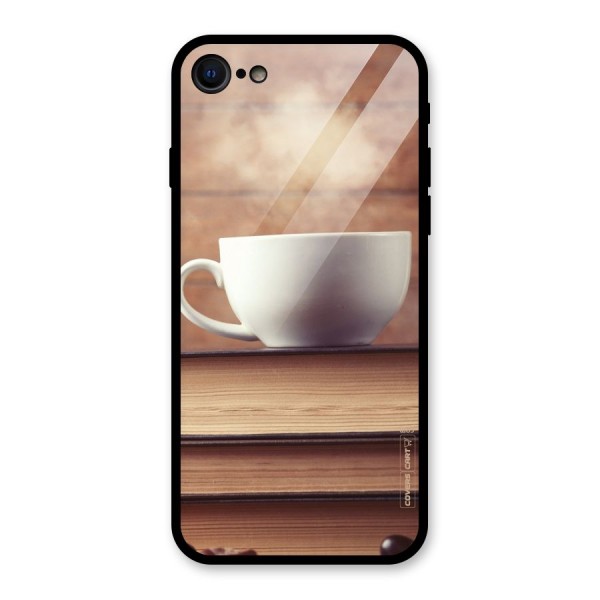 Coffee And Bookworm Glass Back Case for iPhone 7