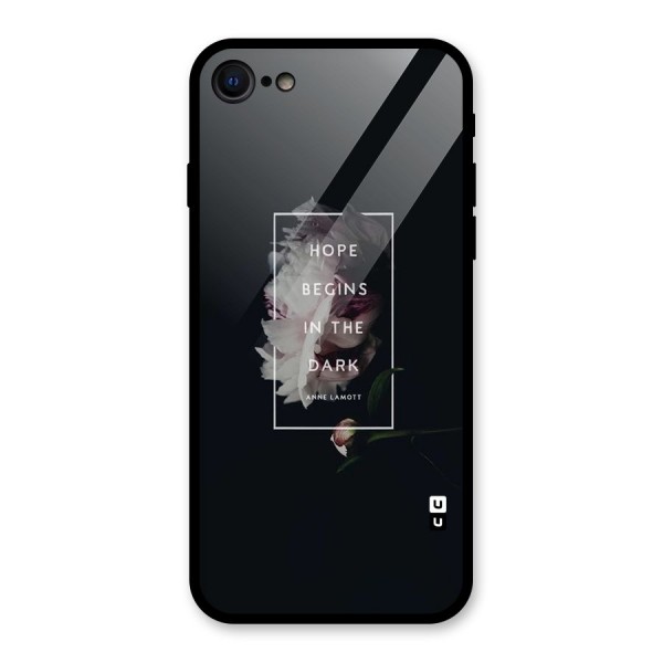 Dark Hope Glass Back Case for iPhone 7