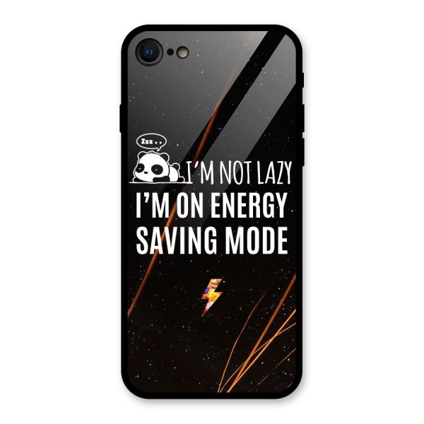 Energy Saving Mode Glass Back Case for iPhone 7