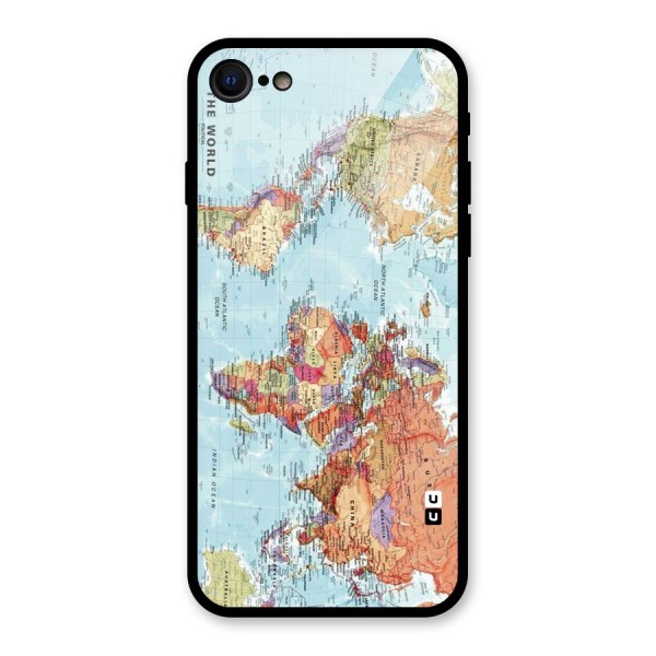 Lets Travel The World Glass Back Case for iPhone 7
