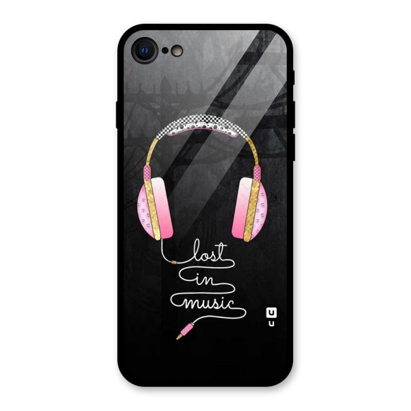 Music Lost Glass Back Case for iPhone 7