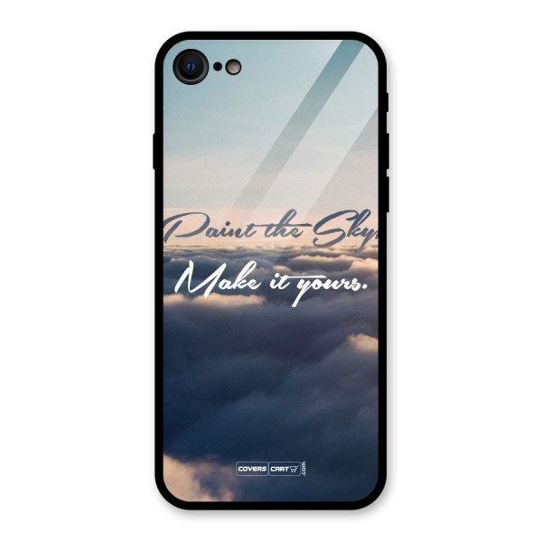 Paint the Sky Glass Back Case for iPhone 7