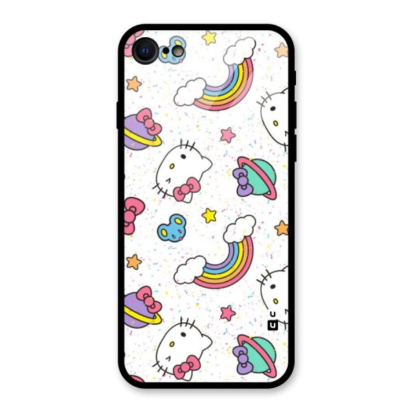 Rainbow Kit Tee Glass Back Case for iPhone 7