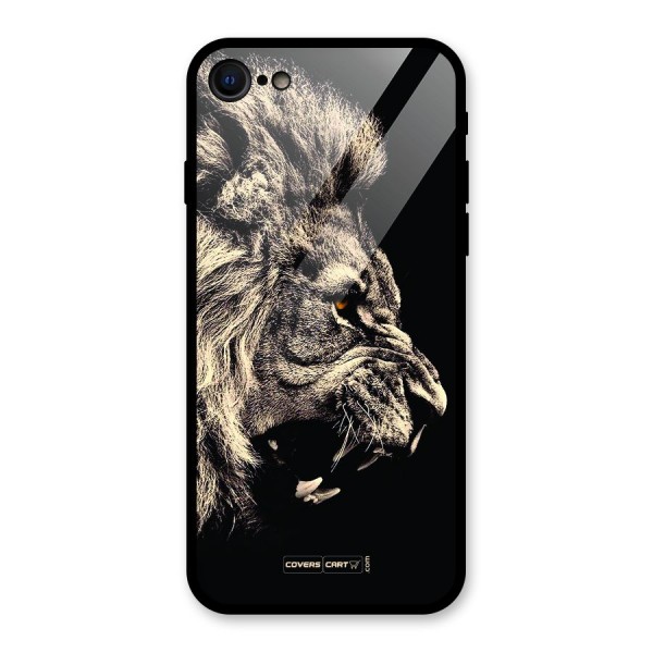 Roaring Lion Glass Back Case for iPhone 7