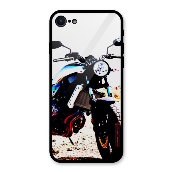 Stylish Ride Extreme Glass Back Case for iPhone 7