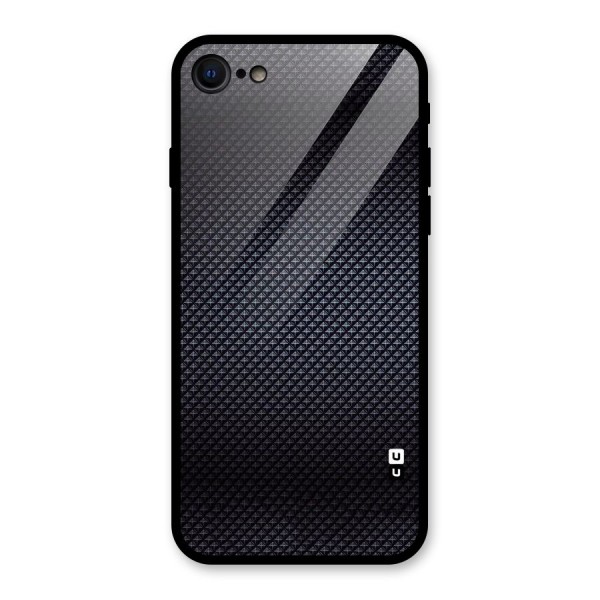 Black Diamond Glass Back Case for iPhone 8
